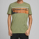 Jack & Jones Organic Cotton Slim Fit T-shirt - Green/Deep Lichen Green