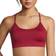 Casall Strappy Sports Bra - Rood Polyamide