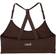 Casall Strappy Sports Bra - Brown, Female