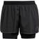 Adidas Adizero 2In1 Short Women Black Pantalones Cortos