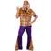 Widmann Costume Hippie Homme Velours Multicolores