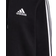 adidas Essentials Fleece Cut 3 Stripe Hoodie - Black/White