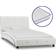 vidaXL Bed with Memory Foam Mattress 69.5cm