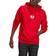 adidas Loungewear Adicolor 3D Trefoil Graphic Hoodie - Scarlet