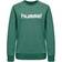 Hummel Dames Sweatshirt Cotton Logo - Vert