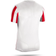 Nike Striped Division IV Jersey Kids - White/University Red/Black