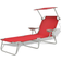 vidaXL Sun Lounger with Canopy