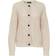 Selected Wool Blend Cardigan - Beige/Birch