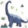 RoomMates Brachiosaurus Dino Peel & Stick Giant Wall Decals