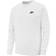 NIKE Sportswear Club Fleece - White/Black