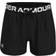 Under Armour Kid's Play Up Shorts - Black/Metallic Silver (1363372-001)