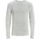 Jack & Jones Linen Blend Knitted Pullover - White/Blanc De Blanc