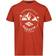 Regatta Cline IV Graphic T-shirt - Rust Orange/Mountain Print