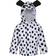 Regatta Kid's Animal Print Jacket - White Black Dog (RKW264_ZX0)