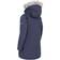 Trespass Fame Parka Impermeabile Bambina - Blu Navy