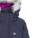 Trespass Fame Parka Impermeabile Bambina - Blu Navy