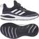 Adidas FortaRun Elastic Running Shoes - Black/White/Grey Six