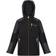 Regatta Kid's Calderdale II Waterproof Hooded Walking Jacket - Black Seal Grey