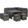 vidaXL 315231 Loungeset, 1 Bord inkl. 1 Soffor