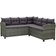 vidaXL 315231 Loungeset, 1 Bord inkl. 1 Soffor