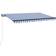 vidaXL Manual Retractable Awning 400x350cm