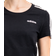 Adidas Essentials 3S Slim Tee Black/White Female