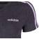 adidas Women's Essentials 3-Stripes Tee - Dark Grey Heather/Purple Tint