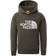 The North Face Youth Peak Hoodie - New Taupe Green/TNF White