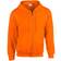 Gildan Heavy Blend Full Zip Hooded Sweatshirt Unisex - Safety Orange