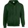 Gildan Heavy Blend Full Zip Hooded Sweatshirt Unisex - Forest Green