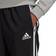 Adidas Aeroready Essential Tapered Cuff Woven 3 Stripes Pants - Black