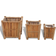 vidaXL Flower Boxes 3 pack 41507 Plantekasse