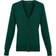 Premier Button Through Long Sleeve V-Neck Knitted Cardigan - Bottle