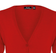 Premier Button Through Long Sleeve V-Neck Knitted Cardigan - Red