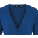 Premier Button Through V-neck Knitted Cardigan - Bleu/Violet/Noir