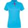 ASQUITH & FOX Korte Mouwen Contrast Poloshirt Turquoise/Rood