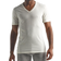 Icebreaker Merino Anatomica Short Sleeve V Neck T-shirt - Snow