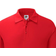 Fruit of the Loom Iconic Polo Shirt Unisex - Red