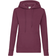 Fruit of the Loom Ladies Classic Hoodie - Burgundy