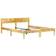 vidaXL Solid Recycled 73cm Sengeramme 180X200cm