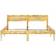 vidaXL Solid Recycled 73cm Sengeramme 180X200cm