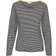 Trespass Caribou Women's Striped Long Sleeve T-shirt - Black Stripe