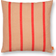 Ferm Living Grand Komplet pyntepude Camel/Red (50x50cm)