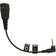 Jabra 8800-00-46 QD - 2.5mm Adapter M-M Black 0.2m