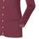 Henbury V-Neck Button Pocket Cardigan - Burgundy