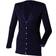 Henbury V-Neck Button Pocket Cardigan - Navy