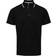 Premier Herencontrast Coolchecker Polo Shirt - Zwart/Wit