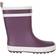 zigzag Hurricane Kid's Rubber Boot - Purple