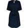 Jacqueline de Yong Amanda 2/4 Belt Dress - Blue/Sky Captain