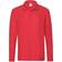 Fruit of the Loom Premium Long Sleeve Polo Shirt - Red